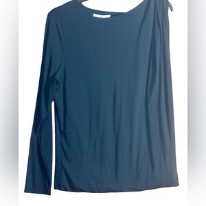 Banana Republic Black Long Sleeve/Sleeveless Women's Top